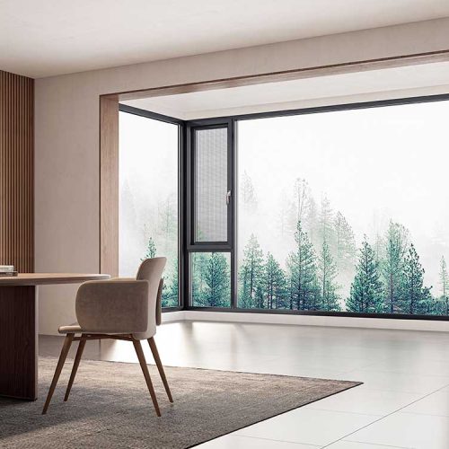 Ventanas abatibles con y sin persiana de aluminio: características, cuidado y mantenimiento, y ventajas